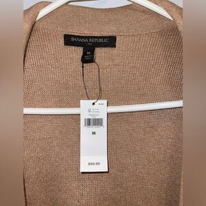 NWT Banana Republic cardigan blazer